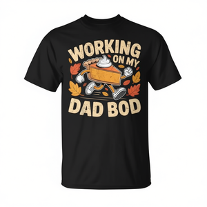 T-shirt Working On My Dad Bod pour homme, t-shirt drôle pour Halloween - Product Image 2