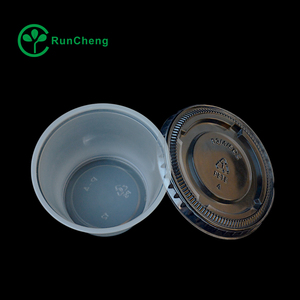 Gobelet en plastique transparent de 4 oz avec couvercle, petit gobelet à sauce jetable avec couvercle en <span class=keywords><strong>PET</strong></span> - Product Image 5