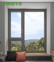 Puerta y Ventanas de Seguridad Fijas a Prueba de Balas, de Aluminio con Vidrio Tintado, Personalizables y Promocionales
