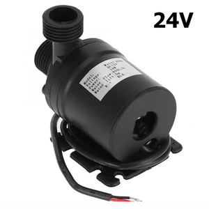مضخة مياه فائقة الهدوء DC12V/24V بضغط عالٍ وقدرة رفع 5 أمتار ومعدل تدفق 800 لتر/ساعة، بمحرك عديم المسفرات غاطسة للري وأحواض السمك والبرك والنوافير - Product Image 3