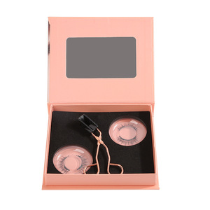 2 pairs of magnetic false eyelashes set European and American thick magnet eyelashes imitation mink magnetic eyelashes - Product Image 5