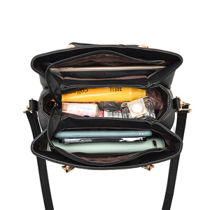 Borsa Tote in Pelle PU di Marca Personalizzata, Nuova Moda Elegante, Design Geometrico - Product Image 6