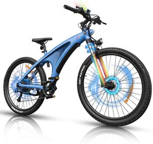 ราคาโรงงาน จักรยานไฟฟ้า 48v Emtb โมเพด รุ่นเรโทร ไฮบริด จักรยานอีไบค์ สำหรับถนนและทางวิบาก จักรยานเสือภูเขา ยางอ้วน - Product Image 2