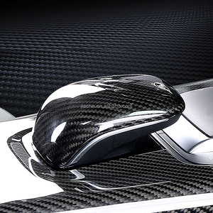 Pegatinas de fibra de carbono para Reposabrazos de Mercedes Benz, cubierta Interior modificada para Mercedes Benz <span class=keywords><strong>CLA</strong></span> Clase A W118 CLA200 260 A180 AMG 2020 + - Product Image 4
