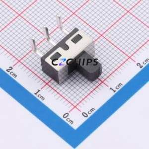 SS12D10G6-WJ Slide Switch Through hole Component (THT) Switch Single Pole Double Throw Rectangle Pin Header PC Pin 12.7mm - Product Image 1