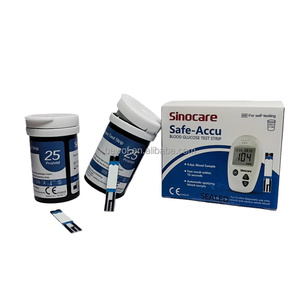 Tiras Reactivas para <span class=keywords><strong>Medidor</strong></span> <span class=keywords><strong>de</strong></span> <span class=keywords><strong>Glucosa</strong></span> Safe Accu <span class=keywords><strong>Sinocare</strong></span> - Product Image 6