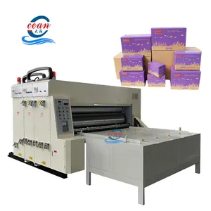 Hot popular Chain feeder Corrugated paperboard making machinery for carton box printer slotter