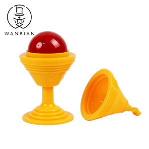 Taza Mágica Sol y Luna, Accesorio de Magia, Amarilla, Tamaño Grande, para Trucos de Magia - Product Image 5