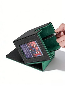 Caja de Almacenamiento de Cartas de PU Premium, Distribuidor Directo, Más de 1800 Cartas de Warhammer <span class=keywords><strong>Onmyoji</strong></span> TCG, Impresión de Logotipo Personalizado, Organizador del Hogar, Regalo - Product Image 6