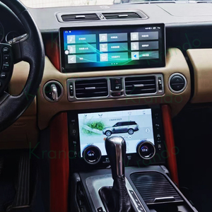 Krando AC Panel LCD Climate Screen pour Range Rover <span class=keywords><strong>Vogue</strong></span> V8 2002 - 2012 Car AC Control Board Support Carplay <span class=keywords><strong>Mode</strong></span> jour et nuit - Product Image 6