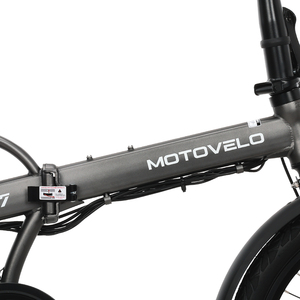 Bicicletta Elettrica Pieghevole MOTOVELO Lefen da 20 Pollici 350W 36V per Adulti, Ideale per Città e Fuoristrada con Cambio Shimano a 7 Velocità, Senza Dazi Antidumping - Product Image 6