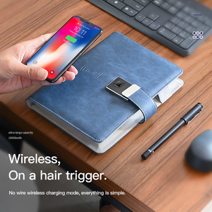 Smart AI Drawing Notebook Gift Set Brand Intelligent Digital Pen Fingerprint <strong>Lock</strong> Loose Leaf <strong>Diary</strong> with Power Bank Usb Drive - Product Image 5