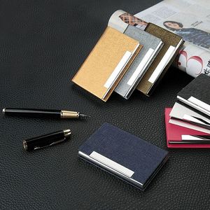 Estuche Profesional para Tarjetas de Presentación de Acero Inoxidable y PU, Delgado y a Precio Económico - Product Image 5
