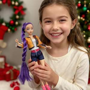 Muñecas de Vinilo de Ídolos del Grupo Femenino Star, Accesorios de Moda, Modelo Articulado, PVC/Vinilo Ecológico, Set de Juguetes Coleccionables para Niñas - Product Image 3