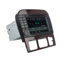 Autoradio 8 "Android 14 Carplay pour BENZ Classe S W220 S280 S320 S350 S400 S430 S500 1999-2006 Lecteur Multimédia DVD
