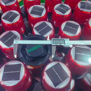 Đèn cảnh báo khẩn cấp màu hổ phách năng lượng mặt trời đèn strobe giá rẻ đèn cảnh báo đường bộ đèn xe hơi - Product Image 3