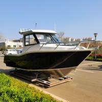Bateaux de plaisance à moteur en aluminium Profisher 625 de 6,5 m (21,5 pi) à grande vitesse avec hardtop