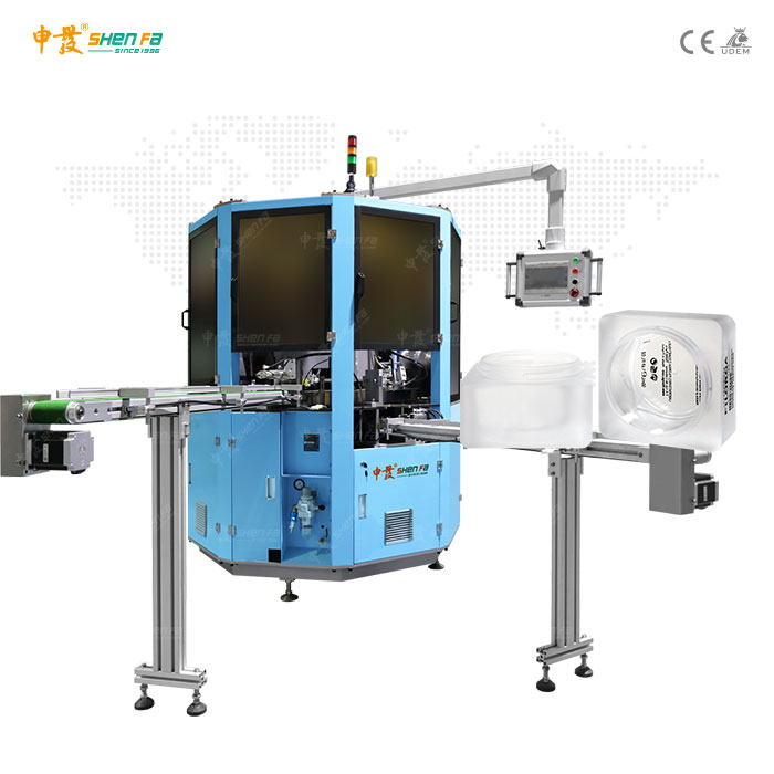 flat surface packaging servo screen printing machine