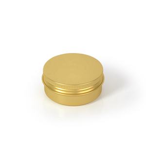 Barattoli <span class=keywords><strong>in</strong></span> Alluminio da 15ml 0,5Oz per Balsamo Labbra, <span class=keywords><strong>Contenitori</strong></span> Cosmetici Ricaricabili con Coperchio a Vite - Product Image 6