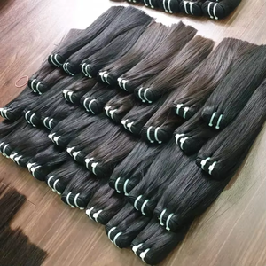 Lots de Cheveux Naturels Bruts en Gros, Cheveux Humains Chinois et Brésiliens Vierge Non Traités Remy 100% de 10 à 36 Pouces, Direct Usine - Product Image 4
