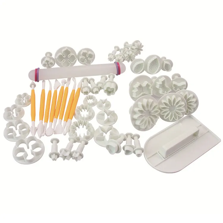 Cake Decoration Plastic Tool Set Cookie Cutter Set Fondant Cake Cutter