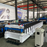 Machine de formage de tôles trapézoïdales de haute précision pour la fabrication de panneaux de toiture en acier coloré avec ligne de production automatique