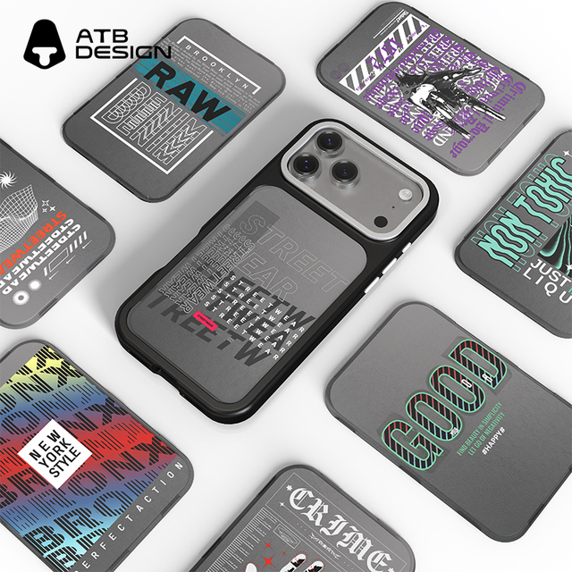 ATB Detachable Back Cover Uv Printing Phone Case TPU PC DIY Phone case for iphone 17 16 15 14 13 Pro Max Plus Air