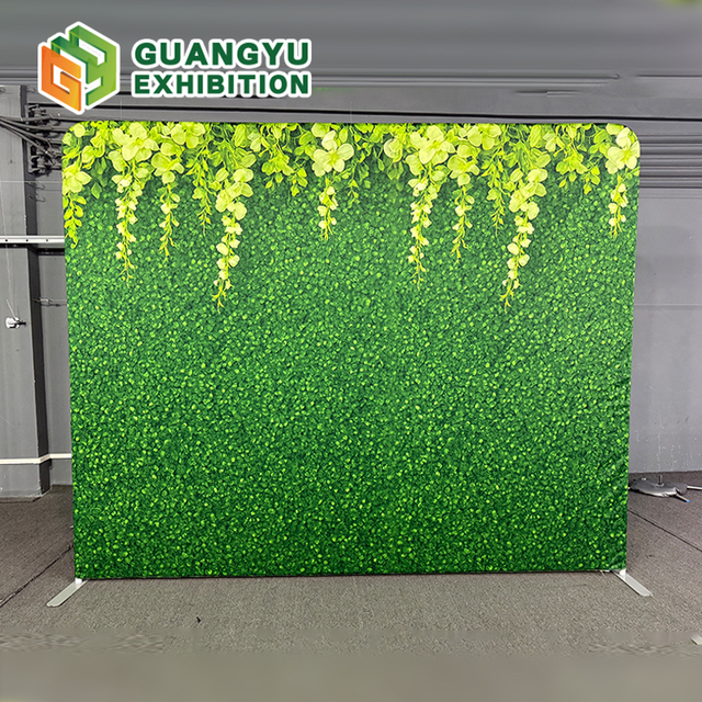 76 X 76 Pillow Top Backdrop Portable Fabric Banner Photo Booth Tension Cover 8x75 Trade Show Small Display Custom Vinyl Backdrop