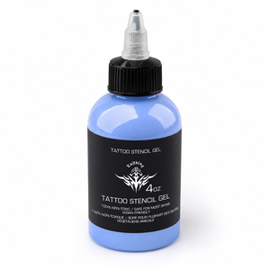 Gel Magique Professionnel pour Pochoir <span class=keywords><strong>Tatouage</strong></span> 30/120/250ML, Crème de Solution Transfert <span class=keywords><strong>Tatouage</strong></span> pour Copieur Thermique, Kit d'Encre <span class=keywords><strong>Tatouage</strong></span> - Product Image 5
