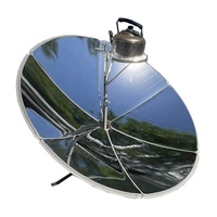 Cuisinière solaire parabolique 1800W 1.5m pour frire les aliments et chauffer l'eau Produit solaire écologique