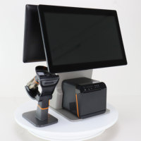 CITAQ D1 Android POS Terminal pc Pos Tablette Caisse Enregistreuse avec Écran Tactile