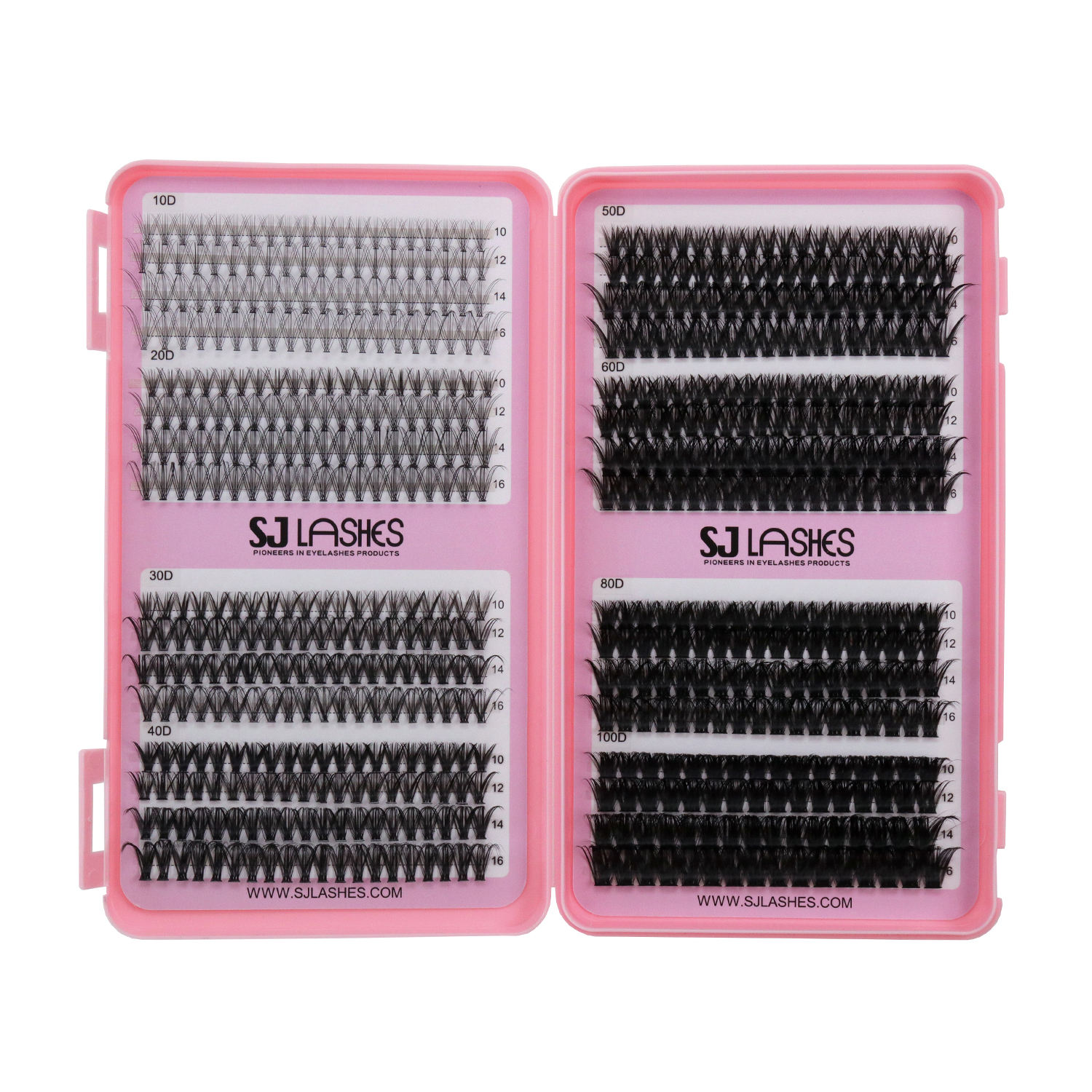 #Livre de cils en bouquets 10D-100D