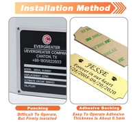 Machine professionnelle de gaufrage de labels métalliques avec système de marquage de précision pour la production en usine de fabrication de labels métalliques
