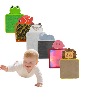 Nouveaux jouets éducatifs sensoriels en feutre 2026 <span class=keywords><strong>pour</strong></span> enfants autistes, animaux personnalisés imprimés, tissu doux froissé, <span class=keywords><strong>jeux</strong></span> tactiles <span class=keywords><strong>pour</strong></span> bébés - Product Image 5