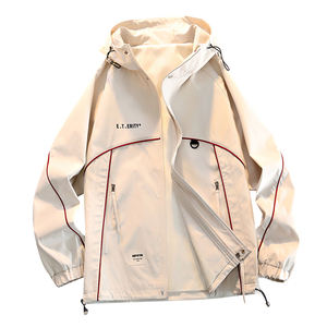 Chaquetas con capucha personalizadas con logotipo para niños, nuevas chaquetas de otoño e invierno, abrigos cómodos y populares de moda para hombre. - Product Image 1