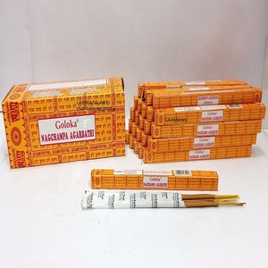 New Goloka Brand Nag Champa <b>Perfumed</b> Hand Rolled Incense Sticks Square Pack Wholesale Supplier From India - Product Image 1