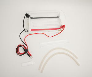 ระบบถังอิเล็กโทรโฟรีซิสแนวนอนแบบมืออาชีพสำหรับการวิเคราะห์ DNA/RNA พร้อมถาดหวีและแหล่งจ่ายไฟ - Product Image 4