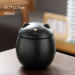 Wholesale Modern Cute and Dog Shaped Ceramic Pet <b>Urn</b> China Collection Memorial Ashes Storage for Pets - Product Image 6