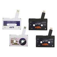 Nouveau Gadget Personnalisé DJ Clé USB 2.0 Haute Vitesse Forme Cassette Mix Avec Logo