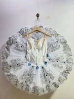 Offre Spéciale nouveauté professionnel Ballet Tutu 9-12 couches blanc Performance Costumes de danse pour les filles