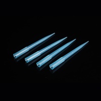 Guide des embouts de pipette 1250UL, couleur bleue, embout en polypropylène PP avec graduation pour laboratoire