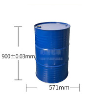 Usine Directe Personnalisable 200L Tambour En Acier Inoxydable Récipient Alimentaire Liquide Industriel Recyclable 55 Gallons Seau Personnalisable