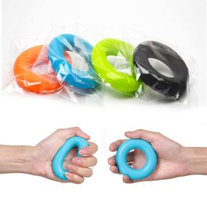 Ejercitador de Mano de Silicona para la Prevención y Rehabilitación de la Demencia, Anillo de Agarre para Entrenamiento de Fuerza y Masaje de Cinco Dedos - Product Image 1