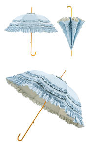 Lolita <span class=keywords><strong>parapluie</strong></span> Parasol grande dentelle dentelle ensoleillé <span class=keywords><strong>parapluie</strong></span> 190t semi-automatique coeur spécial princesse <span class=keywords><strong>parapluie</strong></span> pour fille - Product Image 5