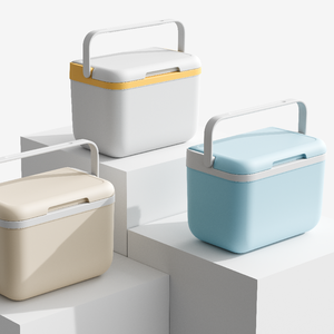 Boîte isotherme en plastique rigide EPS de haute qualité, nouvelle, personnalisable, légère, mini, 6L, avec poignée et joint <span class=keywords><strong>d</strong></span>'étanchéité - Product Image 3