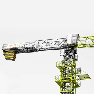 Tower Crane 10t com desempenho perfeito Chassis Tower Crane