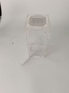 Lồng Bò Sát Bằng Nhựa Acrylic Với Lưới Và Cửa Từ Tháo Rời Acrylic Bò Sát Hồ Cạn Cầu Nguyện Bọ Ngựa Trường Hợp Trung Chuyển - Product Image 2