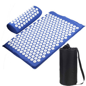 Estera de acupuntura de acupresión para alivio muscular, cojín de masaje con picos de plástico <span class=keywords><strong>Shakti</strong></span>, estera de <span class=keywords><strong>Yoga</strong></span> - Product Image 3