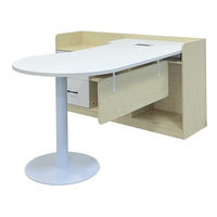 Modèle de bureau de consultation de table BS-M02 pour hôpital, mobilier moderne