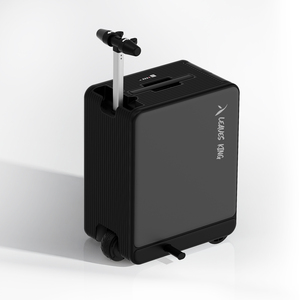 Valise intelligente moderne en PC injecté pour adultes et enfants, durable, avec pédale télescopique cachée, batterie amovible, pratique - Product Image 4